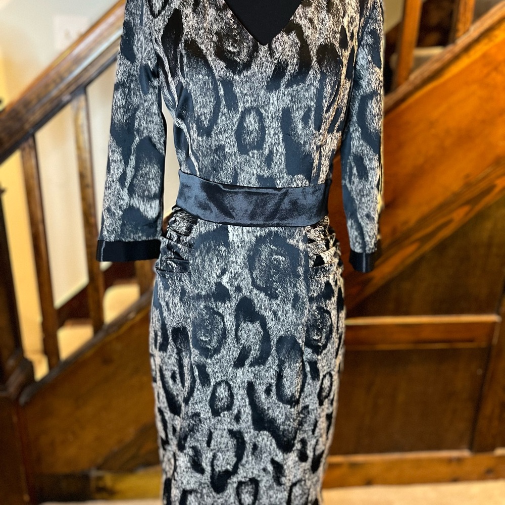 Aysha animal print dress - 6